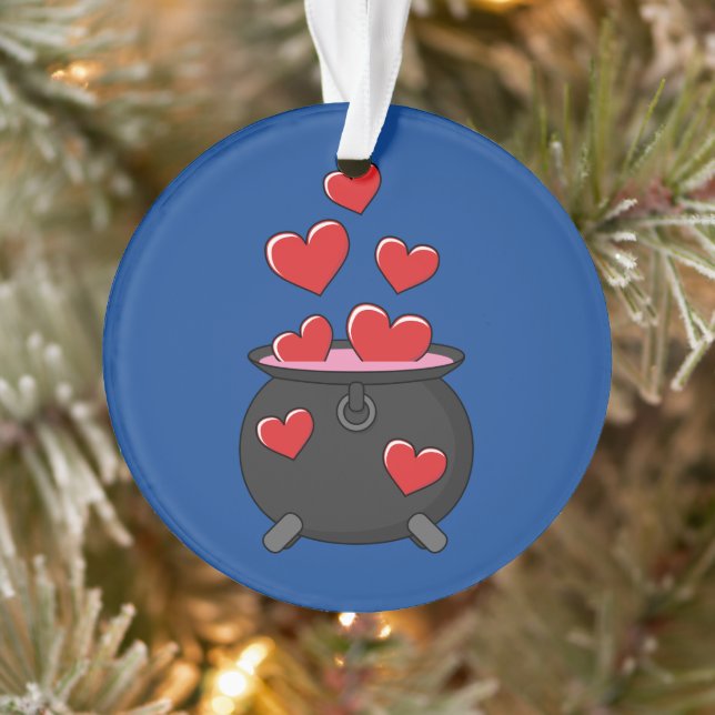 Adorno Poción de amor de corazón (Árbol)