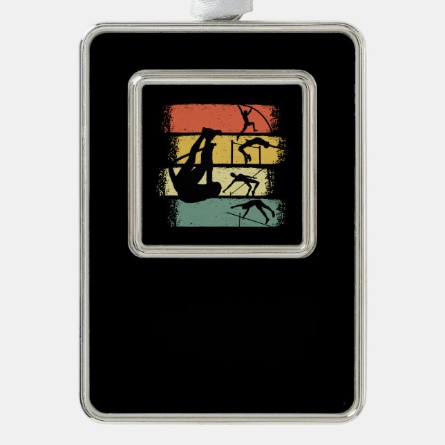 Adorno Pole Vault Retro Vintage (Anverso)