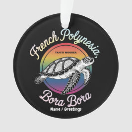 Adorno Polinesia Francesa Bora Bora Moorea Tahiti Turca