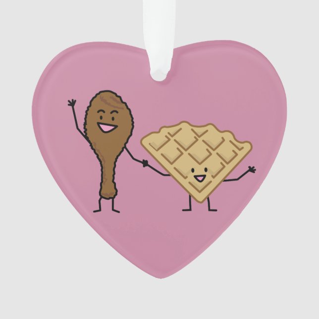 Adorno Pollo y galletas americanos y el cocinar (Anverso)