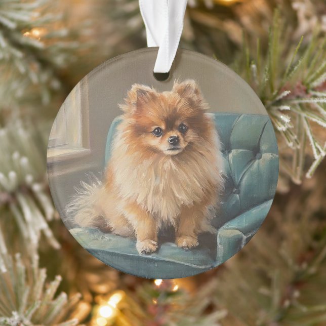 Adorno Pomeranian (Árbol)