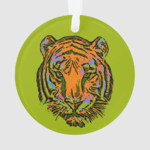 Adorno Pop Art TIGER HEAD + tu trasero. e ideas