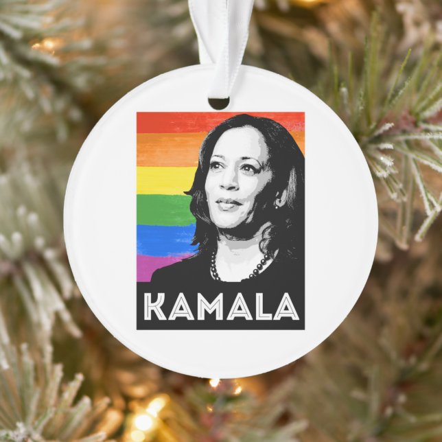 Adorno Poster DEL ORGULLO DE KAMALA HARRIS 2020 (Árbol)