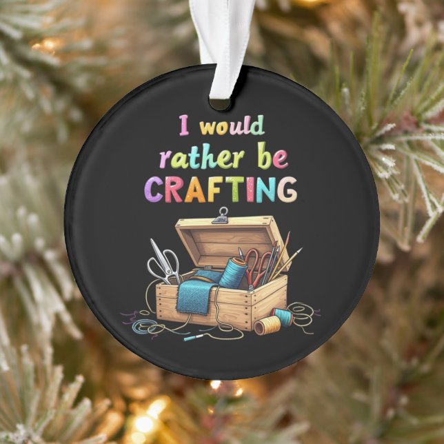 Adorno Preferiría Estar Redactando Graciosos Hobbies Crea (Árbol)