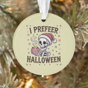 Adorno Prefiero Halloween Espeluznante Navidad Esquelétic
