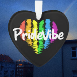 Adorno PrideVibe Corazón Arcoíris: Amor en Cada Ángulo