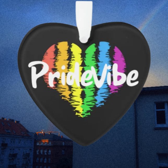 Adorno PrideVibe Corazón Arcoiris: Amor en todos los ángu (Subido por el creador)