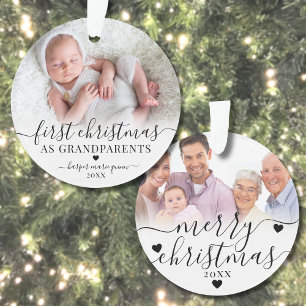 Adorno Primer Navidad como abuelos 2 Foto