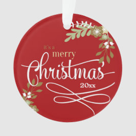 Adorno Primer Navidad como Gran Hermana personalizado