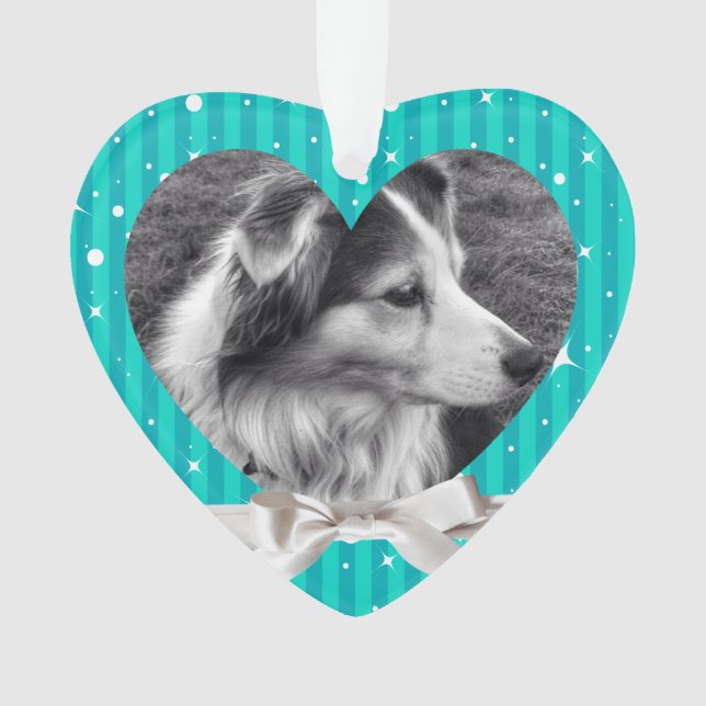 Adorno Primer recuerdo masculino de la foto del navidad (Anverso)