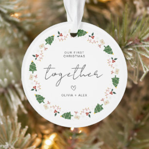 Adorno Primer regalo de pareja para Navidades de mantenim