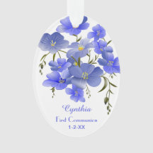 Primera Comunidad Elegante Floral Personalizada