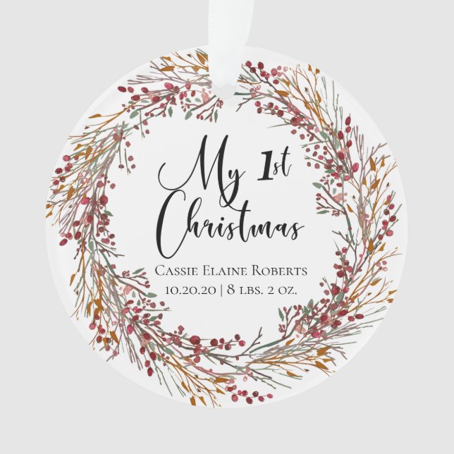 Adorno Primera foto navideña de la guerra de navidades (Anverso)