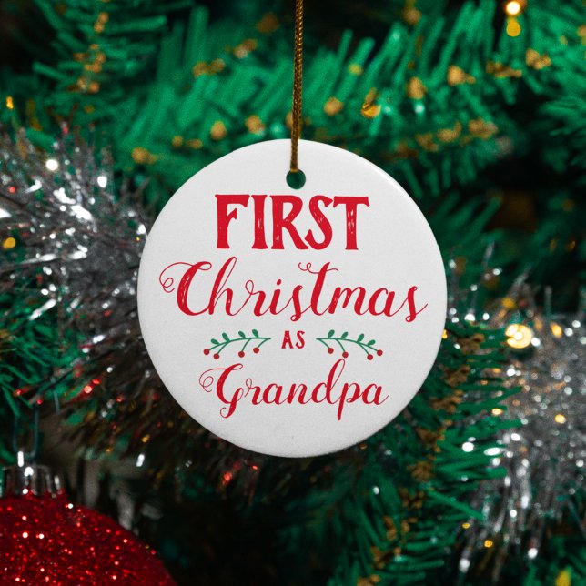 Adorno Primera Navidad como foto del abuelo (Subido por el creador)