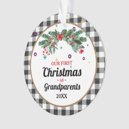 Adorno Primera Navidad de personalizado Branded Grandpare