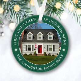 Adorno Primera Navidad en nuestra nueva casa, foto de un 