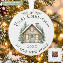 Primera Navidad en Nuestra Nueva Casa Foto Familia