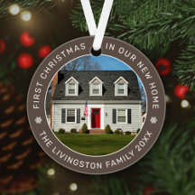 Primera Navidad en nuestra nueva casa Personalizad