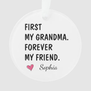 Adorno Primero Mi Abuela Por Siempre Mi Amiga