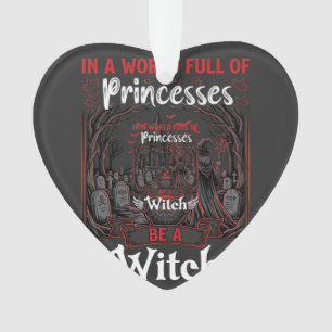 Adorno Princessas Ser Bruja Halloween Castillo Caldero Tu