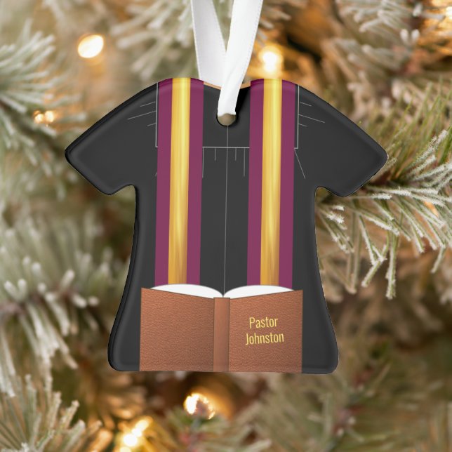 Adorno Profesión académica del pastor (Árbol)