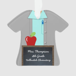 Adorno Profesor con profesión Apple