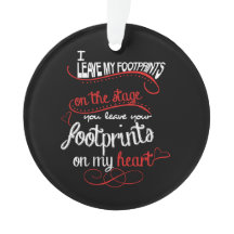 Profesor de la danza - huellas en el corazón