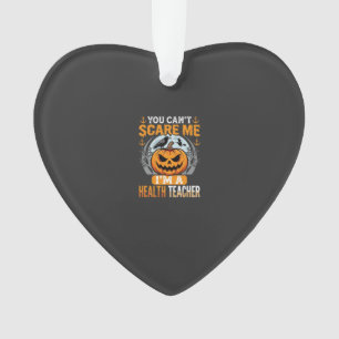 Adorno Profesor de salud de Halloween Calabaza espeluznan