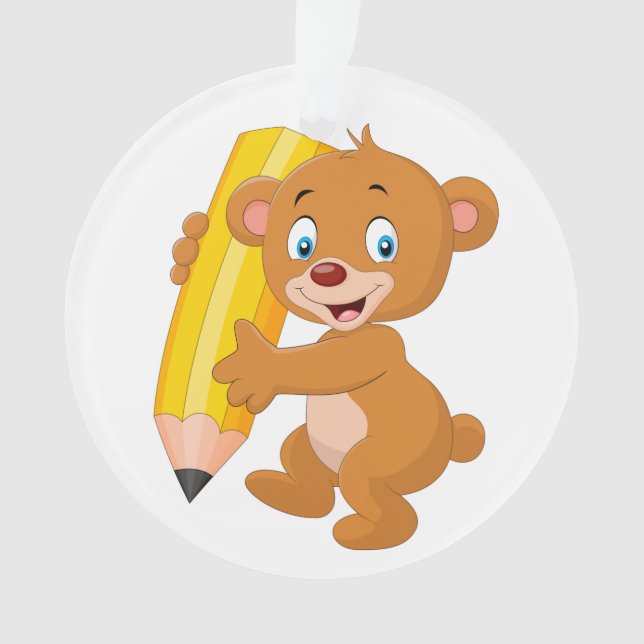 Adorno Profesor Gracias Ornament (Anverso)