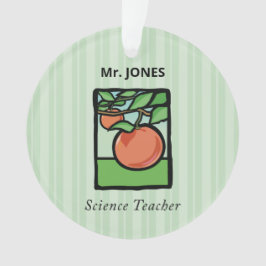 Adorno Profesora de Ciencia Gracias, Apple