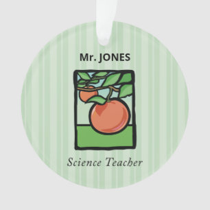 Adorno Profesora de Ciencia Gracias, Apple