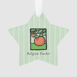 Adorno Profesora religiosa Gracias, Apple