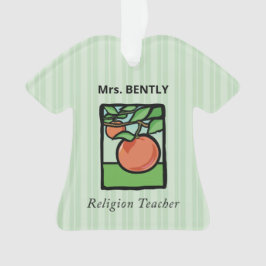 Adorno Profesora religiosa Gracias, Apple