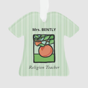 Adorno Profesora religiosa Gracias, Apple