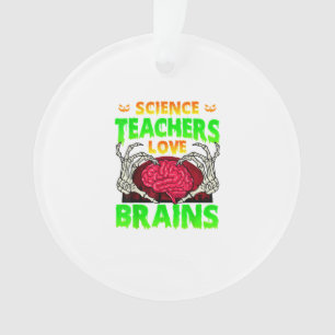 Adorno Profesores Brains Skeleton Halloween