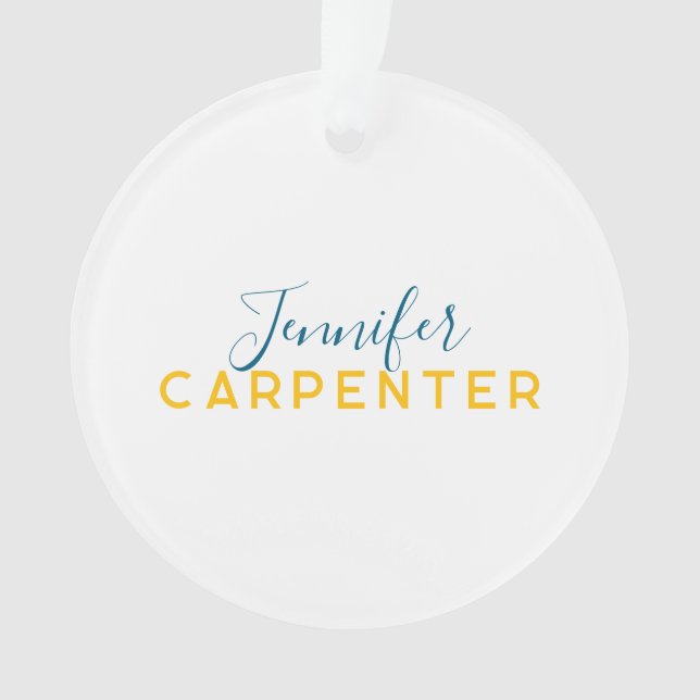 Adorno Professional elegant modern minimalist plain (Anverso)