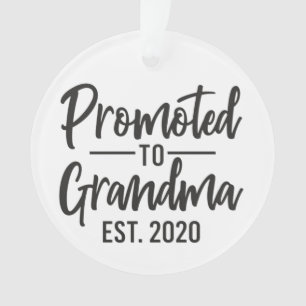 Adorno Promoción a la abuela - Invitación de embarazo -