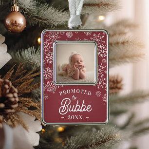 Adorno Promocionado a Bubbe Abuela foto bebé