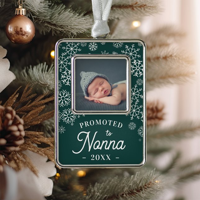 Adorno Promocionado a Nonna | Abuela foto bebé (Subido por el creador)
