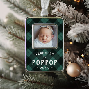Adorno Promocionado a Poppop Baby Photo Grandpa
