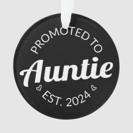 Adorno Promovido A La Tía Este. I 2024