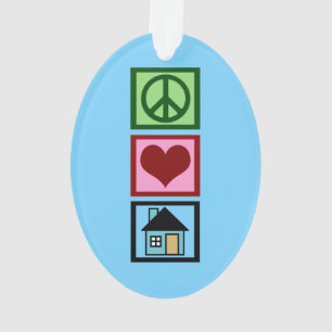 Adorno Propiedades inmobiliarias del amor de la paz