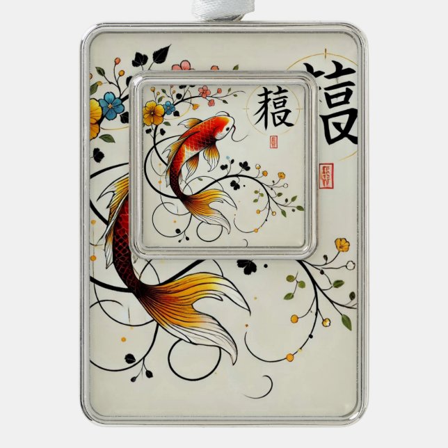 Adorno Prosperity Koi Per Ornament (Anverso)