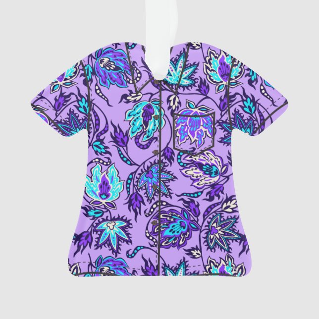 Adorno Protea Batik Hawai Tropical Floral Aloha Shirt (Anverso)