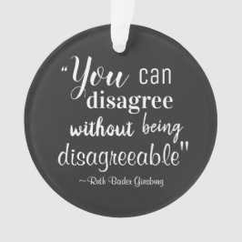 Adorno Puede no estar de acuerdo sin ser un RBG desagrada