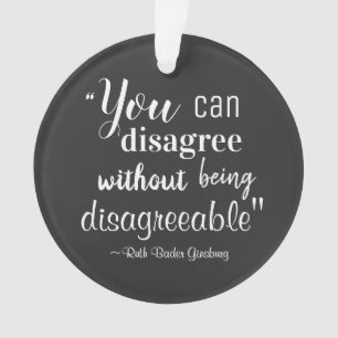 Adorno Puede no estar de acuerdo sin ser un RBG desagrada