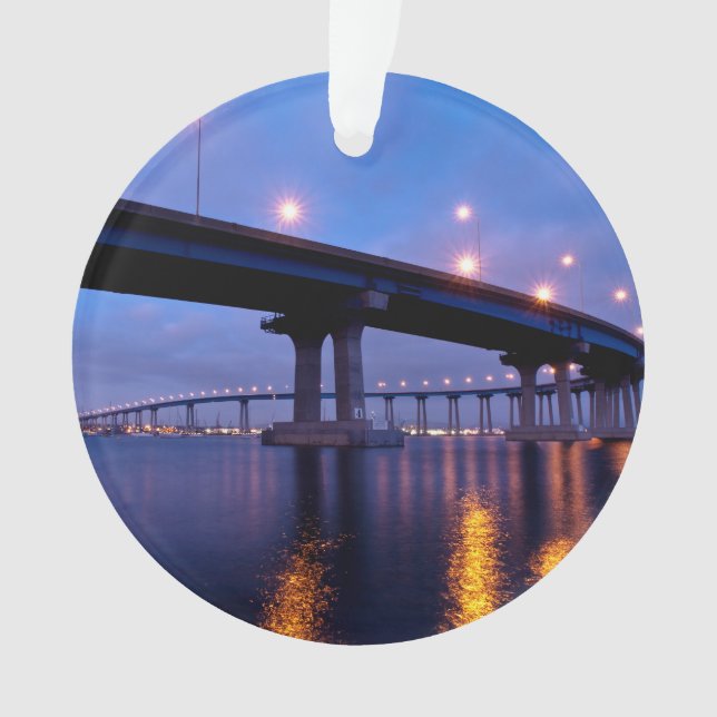 Adorno Puente Coronado en el atardecer (Anverso)