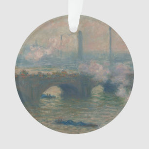 Adorno Puente de Waterloo, Day gris, 1903 (aceite en