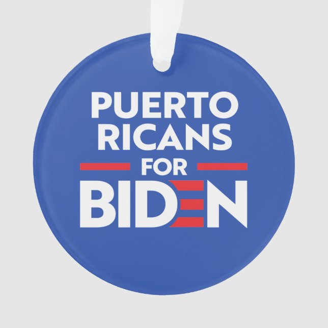 ADORNO PUERTORRIQUEÑOS POR JOE BIDEN (Anverso)