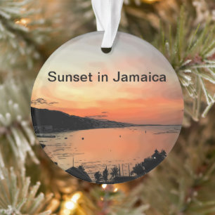 Adorno Puesta de sol en Jamaica
